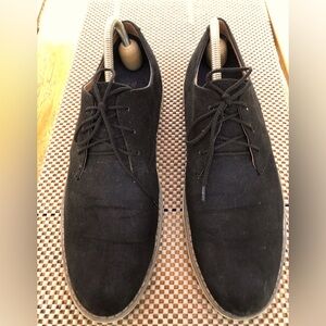 H&M men’s black bucs. Suede .  3 eyelet ties. Size 10 US.
